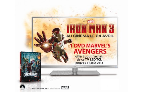 TCL L39F3390FC DVD Avengers