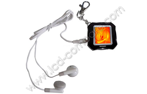 ZOOMEO Porte-cl&eacute; Noir