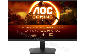 AOC 27G15N2 - 27 pouces - A partir de : 157.90 &euro; chez Galador chez RueDuCommerce