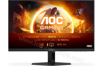 AOC 27G4XE - 27 pouces - A partir de : 134.95 € chez RueDuCommerce