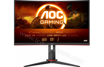 AOC C27G2Z3/BK - 27 pouces - A partir de : 209.99 € chez Darty chez Rakuten