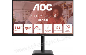 AOC Q32E4U - 31.5 pouces - A partir de : 251.91 &euro; chez Topbiz chez Rakuten