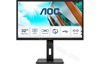 AOC Q32P2 - 31.5 pouces - A partir de : 267.79 € chez Amazon