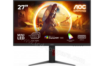 AOC U27G4XM - 27 pouces - A partir de : 449.99 &euro; chez Cdiscount