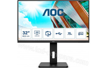 AOC U32P2 - 31.5 pouces - A partir de : 344.01 &euro; chez ASDiscount chez Cdiscount