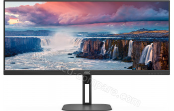 AOC U34V5C/BK - 34 pouces - A partir de : 313.99 &euro; chez Monsieur Plus chez Cdiscount