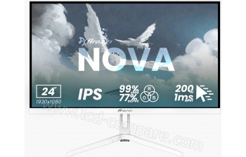 AROZZI Nova 24 Blanc AZ-NO-24T1K200-WT - 23.8 pouces - A partir de : 204.19 &euro; chez Topbiz