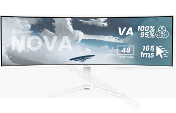 AROZZI Nova 49 Blanc AZ-NO-49TUW165-WT - 49 pouces - A partir de : 1143.36 &euro; chez Stock Network chez Pixmania