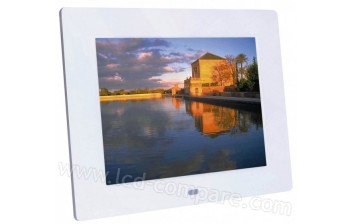 BRAUN DigiFrame 82 Blanc - 8 pouces