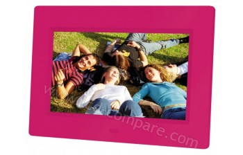 BRAUN DigiFrame 709 Rose - 7 pouces