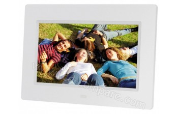 BRAUN DigiFrame 709 Blanc - 7 pouces