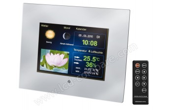 BRESSER DPF 820W Argent - 8 pouces