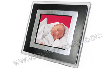 COOLDEVICE DigiLife8 Silver Black HR - 8 pouces