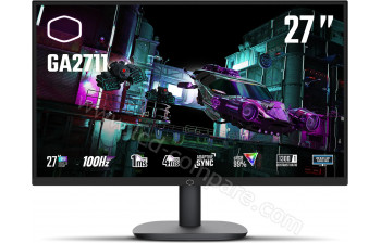 COOLER MASTER GA2711 - 27 pouces - A partir de : 135.77 &euro; chez 1FOTEAM chez Cdiscount
