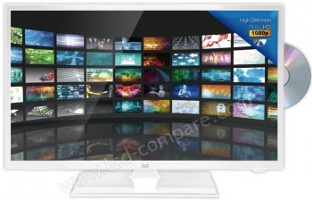 DUAL DL-24FHD12VC-001 Blanc - 60.5 cm