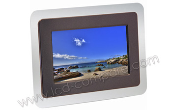 GENERIQUE Cadre photo Basic Noir - 7 pouces