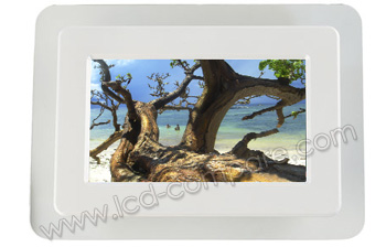 GENERIQUE Cadre photo Basic Blanc - 7"