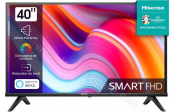 HISENSE 40A4K - 100 cm - A partir de : 375.66 &euro; chez Shopavia chez Rakuten