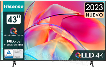 HISENSE 43E7KQ - 108 cm - A partir de : 299.99 € chez Carrefour chez Rakuten