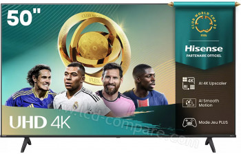 HISENSE 50A6Q - 126 cm - A partir de : 297.75 &euro; chez Icoza chez RueDuCommerce