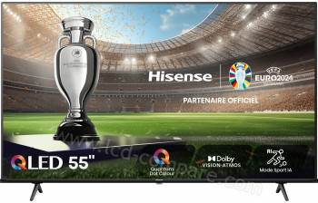 HISENSE 55E77NQ - 139 cm - A partir de : 499.00 € chez best 4me chez Amazon