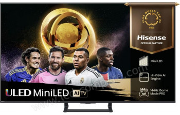 HISENSE 75E8Q - 189 cm - A partir de : 1303.20 &euro; chez EFI Global Store chez Amazon