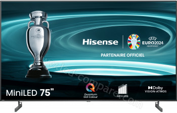 HISENSE 75U6NQ - 189 cm - A partir de : 925.00 € chez EDV Service Stadlauer chez Cdiscount