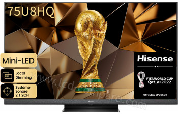 HISENSE 75U8HQ - 189 cm
