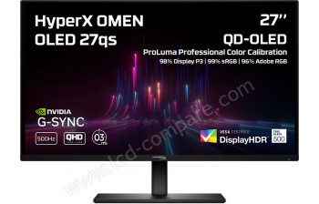 HEWLETT PACKARD HP HyperX OMEN OLED 27qs - 27 pouces - A partir de : 799.98 &euro; chez HP