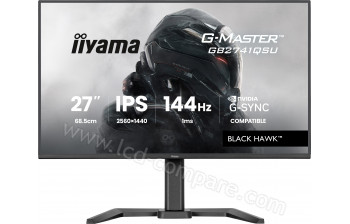 IIYAMA G-Master GB2741QSU-B1 - 27 pouces - A partir de : 157.45 &euro; chez VPCBoost chez Cdiscount