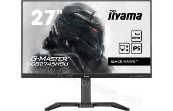 IIYAMA G-Master GB2745HSU-B1 - 27 pouces - A partir de : 169.65 € chez Topbiz chez Rakuten