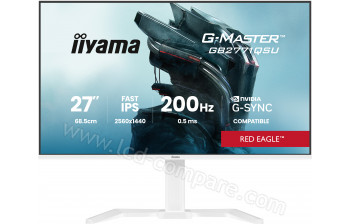 IIYAMA G-Master GB2771QSU-W1 - 27 pouces - A partir de : 215.39 &euro; chez Topbiz