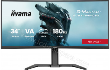 IIYAMA G-Master GCB3484WQSU-B1 - 34 pouces - A partir de : 279.95 &euro; chez RueDuCommerce