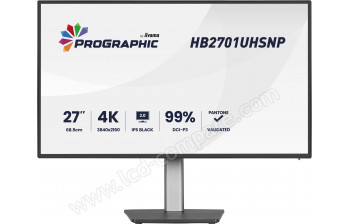 IIYAMA ProGraphic HB2701UHSNP-B1 - 27 pouces - A partir de : 499.95 &euro; chez RueDuCommerce