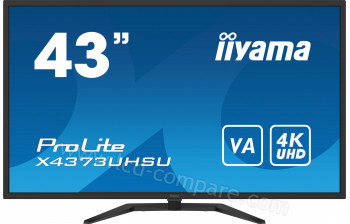 IIYAMA ProLite X4373UHSU-B1 - 42.5 pouces - A partir de : 538.66 &euro; chez Megamobile.be chez RueDuCommerce