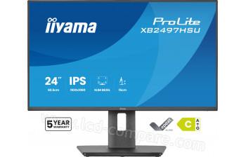 IIYAMA ProLite XB2497HSU-B1 - 23.8 pouces - A partir de : 151.18 &euro; chez Azerty NL chez Amazon