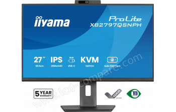 IIYAMA ProLite XB2797QSNPH-B1 - 27 pouces - A partir de : 319.99 &euro; chez RueDuCommerce