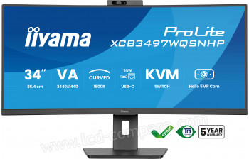 IIYAMA ProLite XCB3497WQSNPH-B1 - 34 pouces - A partir de : 390.13 &euro; chez Icoza
