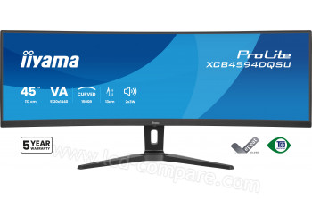 IIYAMA ProLite XCB4594DQSU-B1 - 44.5 pouces - A partir de : 582.26 &euro; chez Infopavon chez RueDuCommerce