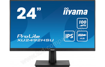 IIYAMA ProLite XU2492HSU-B6 - 23.8 pouces - A partir de : 121.32 € chez VPCBoost chez Cdiscount