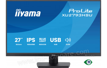 IIYAMA ProLite XU2793HSU-B7 - 27 pouces - A partir de : 129.99 &euro; chez Cdiscount