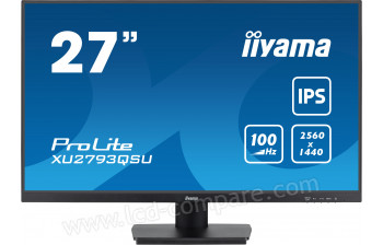 IIYAMA ProLite XU2793QSU-B6 - 27 pouces - A partir de : 199.90 &euro; chez GrosBill