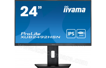 IIYAMA ProLite XUB2492HSN-B5 - 23.8 pouces - A partir de : 203.39 € chez Espace disque chez Darty