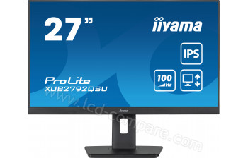 IIYAMA ProLite XUB2792QSU-B6 - 27 pouces - A partir de : 209.65 € chez Amazon