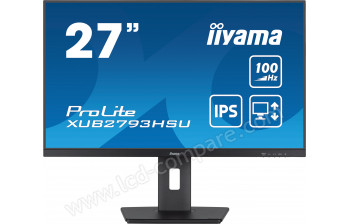 IIYAMA ProLite XUB2793HSU-B6 - 27 pouces - A partir de : 165.00 € chez Amazon