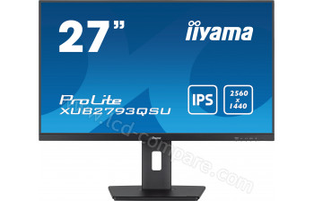 IIYAMA ProLite XUB2793QSU-B7 - 27 pouces - A partir de : 224.89 &euro; chez GpasPlus chez RueDuCommerce