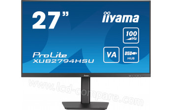 IIYAMA ProLite XUB2794HSU-B6 - 27 pouces - A partir de : 146.98 € chez MS2Digital chez Pixmania