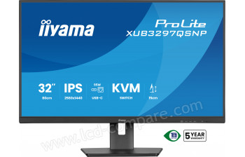 IIYAMA ProLite XUB3297QSNP-B1 - 31.5 pouces - A partir de : 296.35 &euro; chez VPCBoost chez Cdiscount