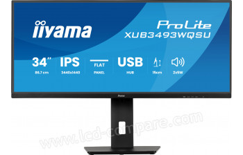IIYAMA ProLite XUB3493WQSU-B6 - 34 pouces - A partir de : 333.86 &euro; chez LBDN chez Cdiscount
