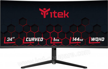 ITEK GGC 34 WQHD VA - 34 pouces - A partir de : 430.00 € chez Drako chez Amazon